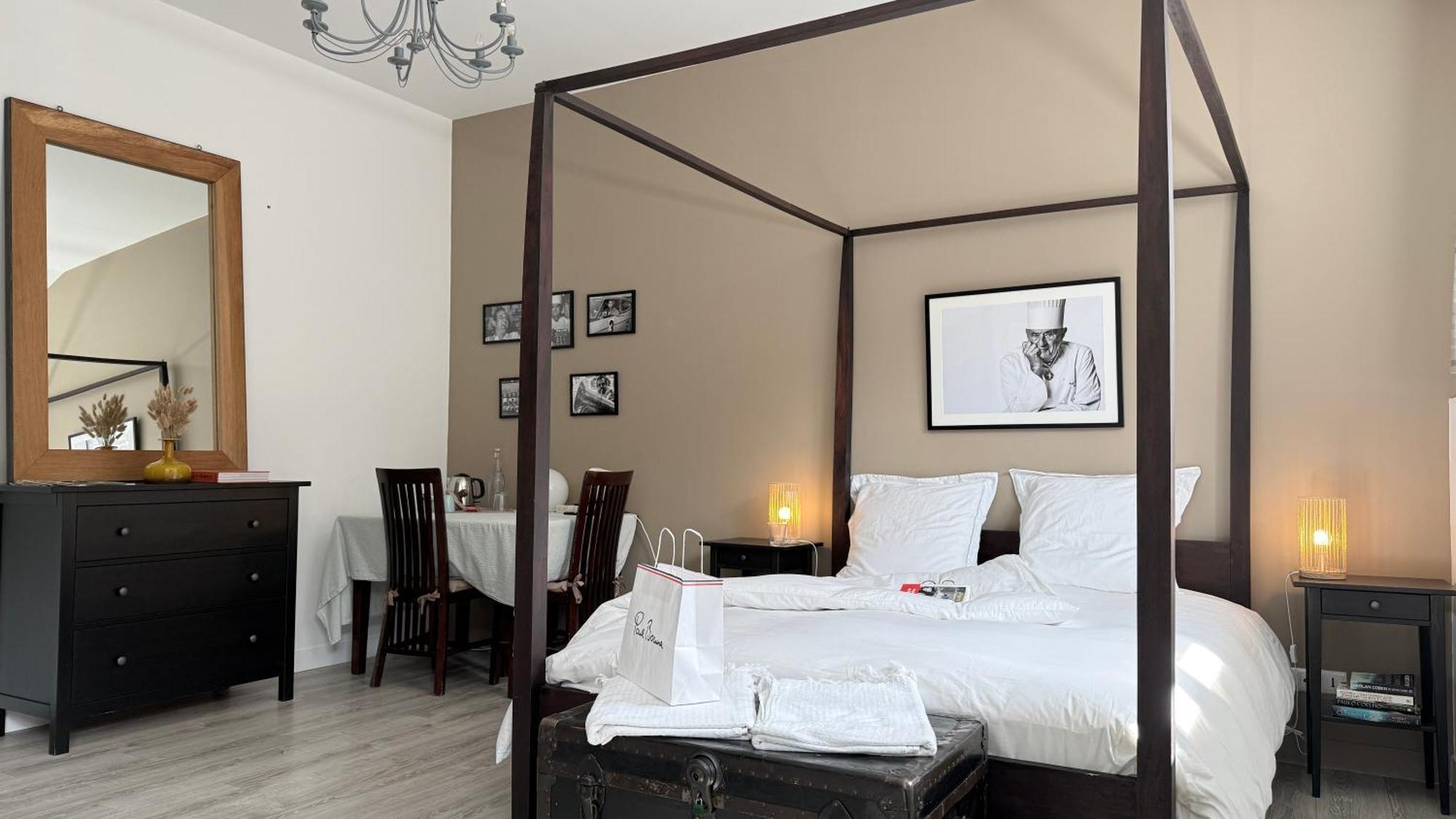 Chambre Univers Bocuse - A 200 M De La Legende Collonges-au-Mont-dʼOr Exteriér fotografie